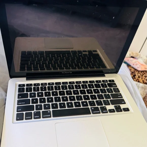 Apple Silver MacBook Pro Laptop with Iconic Design